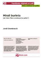 Mirall burleta-Nem a endreçar les golfes (separate PDF pieces)-Music Schools and Conservatoires Elementary Level-Scores Elementary