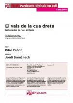 El vals de la cua dreta-Cançoner (cançons soltes en pdf)-Escoles de Música i Conservatoris Grau Elemental-Partitures Bàsic