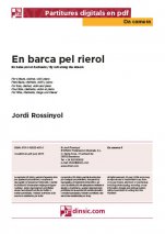 En barca pel rierol-Da Camera (peces soltes en pdf)-Partitures Bàsic