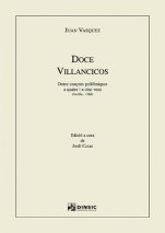 Doce villancicos-Música coral-Partituras Intermedio