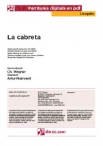 La cabreta-L'Esquitx (separate PDF pieces)-Music Schools and Conservatoires Elementary Level-Scores Elementary