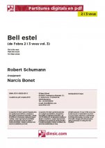 Bell estel-2-3 veus (piezas sueltas en pdf)-Escuelas de Música i Conservatorios Grado Elemental