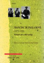 Francesc de Paula Bové (1875-1950): Músiques per a dues gralles-Calaix de solfa-Traditional Music Catalonia