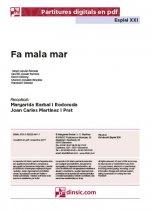 Fa mala mar-Esplai XXI (peces soltes en pdf)-Music Schools and Conservatoires Elementary Level-Music in General Education Primary School-Music in General Education Secondary School-Scores Elementary