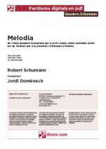 Melodia, 2-Quadern Schumann (peces soltes en pdf)-Escoles de Música i Conservatoris Grau Elemental-Partitures Bàsic