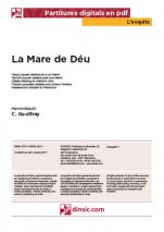 La Mare de Déu-L'Esquitx (piezas sueltas en pdf)-Escuelas de Música i Conservatorios Grado Elemental-Partituras Básico