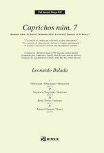 Caprichos núm. 7-Grup XXI-Partitures Avançat
