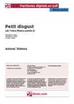 Petit disgust-Música petita (piezas sueltas en pdf)-Escuelas de Música i Conservatorios Grado Medio-Partituras Intermedio