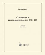 Concert per a piano i orquestra núm. 4 Op. 105 (PB)-Pocket Scores of Orchestral Music-Music Schools and Conservatoires Advanced Level-Scores Advanced