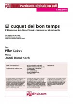 El cuquet del bon temps-Cançoner (cançons soltes en pdf)-Escoles de Música i Conservatoris Grau Elemental-Partitures Bàsic