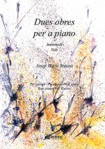 Dues obres per a piano: Intermedio i Vals-Música instrumental (publicació en paper)-Partitures Intermig