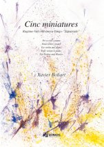 Cinc miniatures-Música instrumental (publicación en papel)-Partituras Intermedio