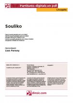 Souliko-L'Esquitx (peces soltes en pdf)-Escoles de Música i Conservatoris Grau Elemental-Partitures Bàsic