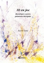 10 en joc. Recull per a joves pianistes intrèpids-Instrumental Music (paper copy)-Music Schools and Conservatoires Elementary Level-Traditional Music Catalonia-Scores Elementary