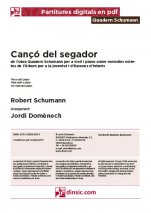 Cançó del segador-Quadern Schumann (separate PDF pieces)-Music Schools and Conservatoires Elementary Level-Scores Elementary