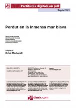 Perdut en la immensa mar blava-Esplai XXI (peces soltes en pdf)-Partitures Bàsic