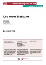 Les roses franques-Quaderns de cançó (peces soltes en pdf)-Music Schools and Conservatoires Advanced Level-Scores Advanced