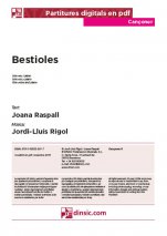 Bestioles-Cançoner (canciones sueltas en pdf)-Partituras Básico
