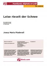 Leise rieselt der Schnee-Da Camera (separate PDF pieces)-Scores Elementary