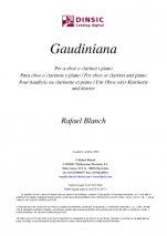Gaudiniana-Música instrumental (publicación en pdf)-Partituras Intermedio