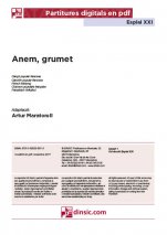 Anem, grumet-Esplai XXI (peces soltes en pdf)-Partituras Básico