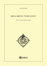 Missa Brevis Puer Natus-Música coral catalana (paper copy)-Scores Intermediate