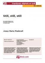 Still, still, still-Da Camera (peces soltes en pdf)-Partitures Bàsic