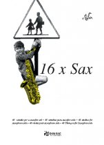 16 x Sax-Repertori per a Saxo (publicació en paper)-Partitures Bàsic