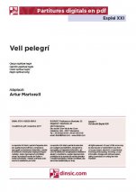 Vell pelegrí-Esplai XXI (peces soltes en pdf)-Partituras Básico