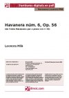 Havanera núm. 6, Op. 56