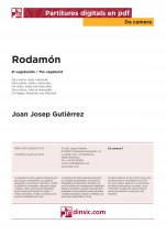 Rodamón-Da Camera (peces soltes en pdf)-Partitures Bàsic