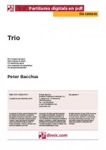 Trio-Da Camera (piezas sueltas en pdf)-Partituras Básico