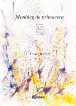 Monòleg de primavera-Música instrumental (publicación en papel)-Partituras Intermedio