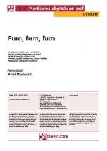Fum, fum, fum!-Christmas-L'Esquitx (separate PDF pieces)-Music Schools and Conservatoires Elementary Level-Scores Elementary