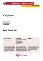 Calypso-Da Camera (peces soltes en pdf)-Partitures Bàsic