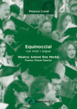 Equinoccial per a cor i orgue-Música coral (paper- Notes in Cloud)-Escoles de Música i Conservatoris Grau Mitjà-Partitures Intermig