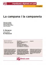 La campana i la campaneta-L'Esquitx (piezas sueltas en pdf)-Escuelas de Música i Conservatorios Grado Elemental-Partituras Básico