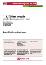 L'últim sospir-Música instrumental (piezas sueltas en pdf)-Partituras Avanzado-Partituras Intermedio