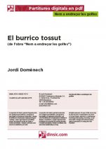 El burrico tossut-Nem a... (peces soltes en pdf)-Escoles de Música i Conservatoris Grau Elemental-Partitures Bàsic