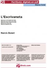 L’Escrivaneta-Música coral catalana (peces soltes en pdf)-Partitures Intermig