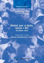 Motet per a tiple, tenor i BC-Choral Music (Notes in Cloud)-Music Schools and Conservatoires Advanced Level-Scores Advanced