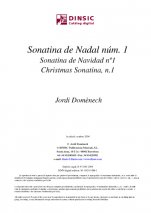 Sonatina de Nadal núm. 1-Nadal-Música instrumental (publicació en pdf)-Partitures Bàsic