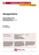 Margarideta-L'Esquitx (piezas sueltas en pdf)-Escuelas de Música i Conservatorios Grado Elemental-Partituras Básico