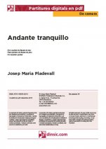 Andante tranquillo-Da Camera (piezas sueltas en pdf)-Partituras Básico