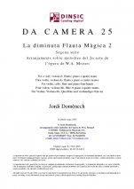 Da Camera 25: La diminuta flauta màgica 2-Da Camera (publicació en pdf)-Partitures Intermig