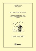 El Campaner de Taüll (Reducció piano)-Música coral catalana (publicació en paper)-Partitures Avançat