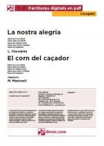 La nostra alegria - El corn del caçador-L'Esquitx (separate PDF pieces)-Music Schools and Conservatoires Elementary Level-Scores Elementary