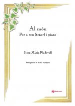 Al món per a tenor i piano-Quaderns de cançó (publicació en paper)-Escuelas de Música i Conservatorios Grado Elemental-Partituras Básico