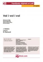 Vol i vol i vol-L'Esquitx (separate PDF pieces)-Music Schools and Conservatoires Elementary Level-Scores Elementary