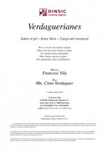 Verdaguerianes-Música vocal (publicación en pdf)-Partituras Intermedio